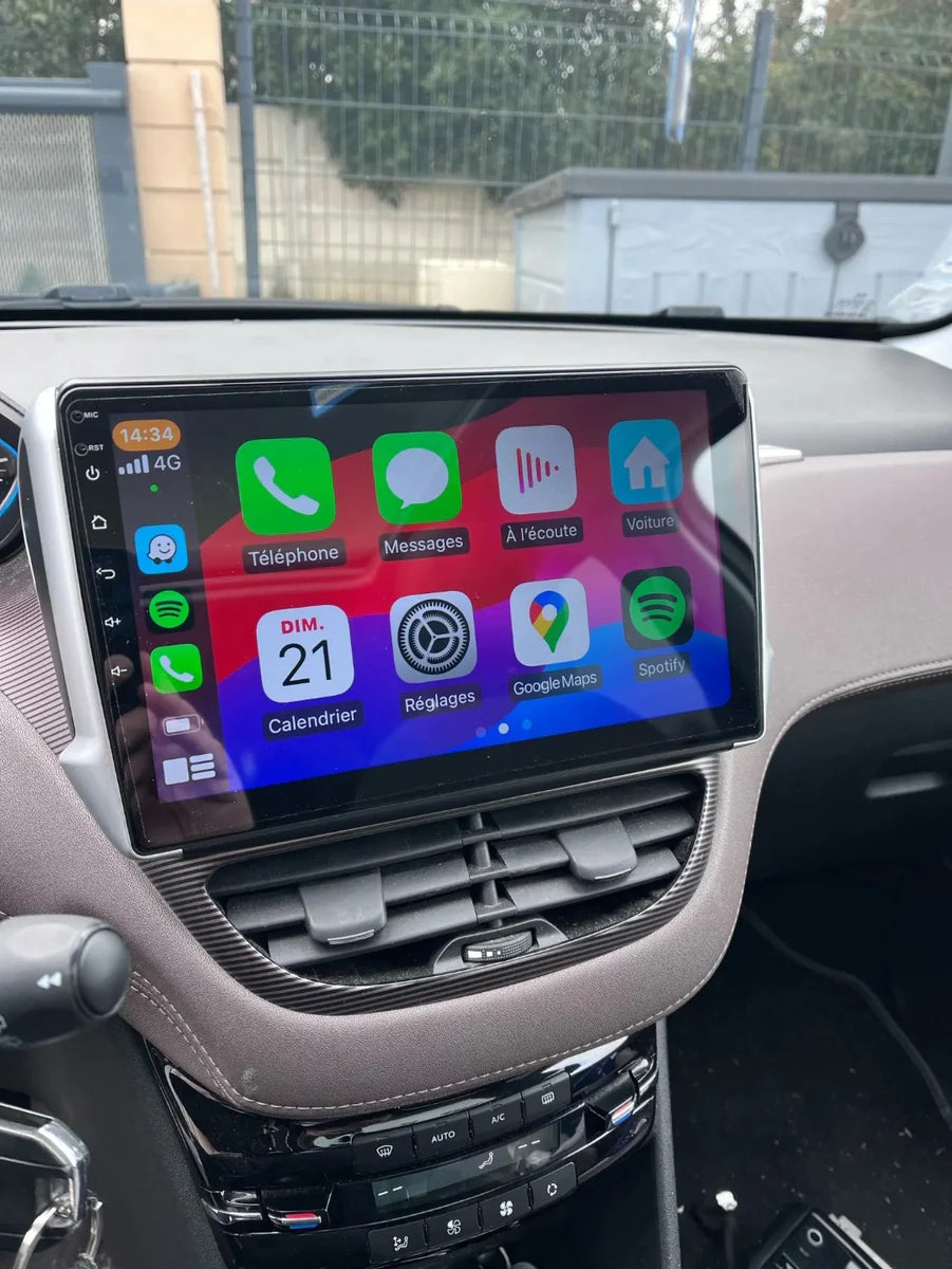 Ecran Apple CarPlay Android Auto Peugeot 208 / 2008 (2012-2018)