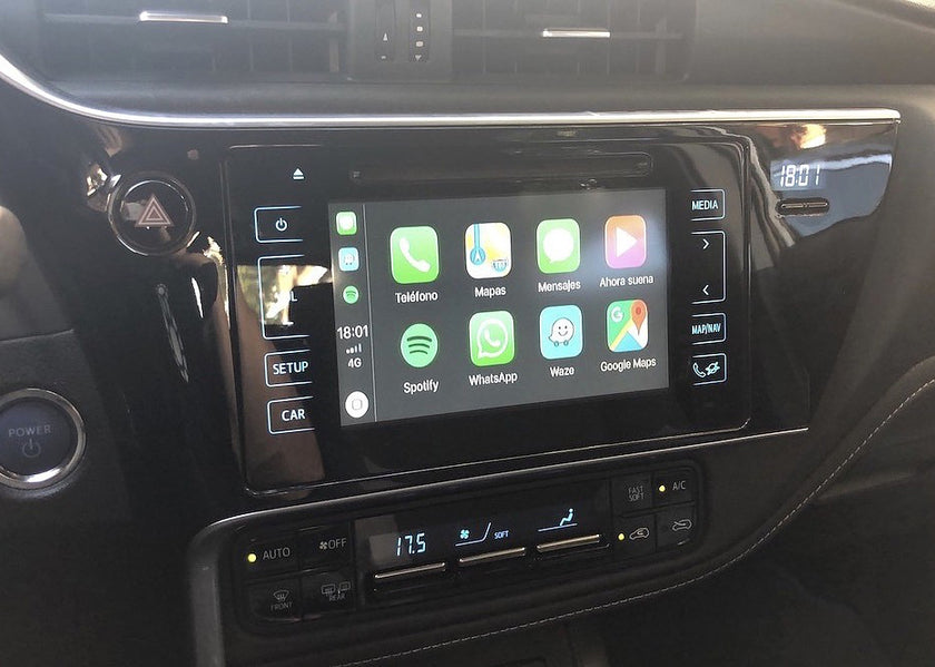 Ecran Apple CarPlay Android Auto Toyota Auris (2014-2018)
