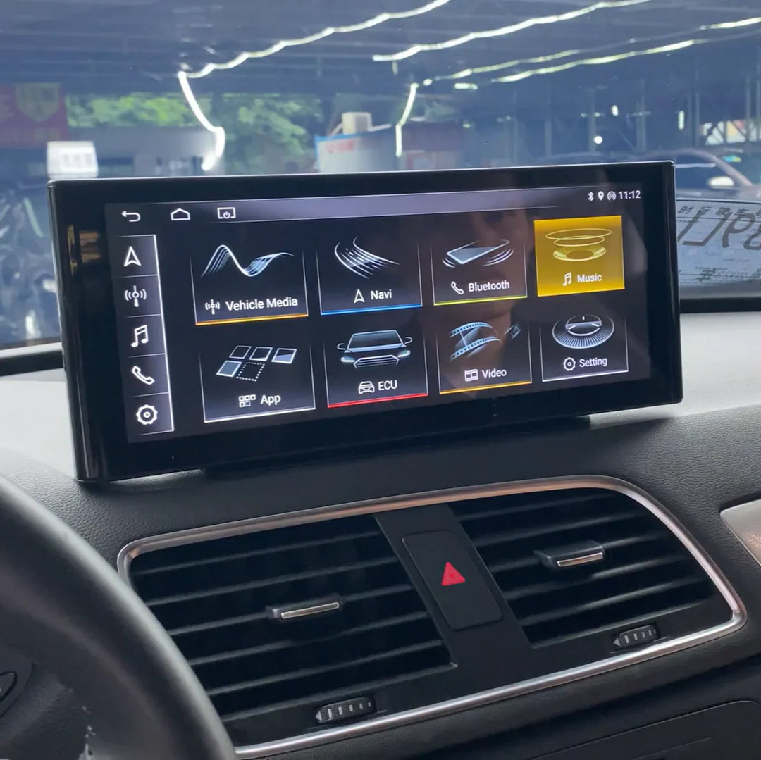 Ecran Apple CarPlay Android Auto Audi Q3 (2013-2018)