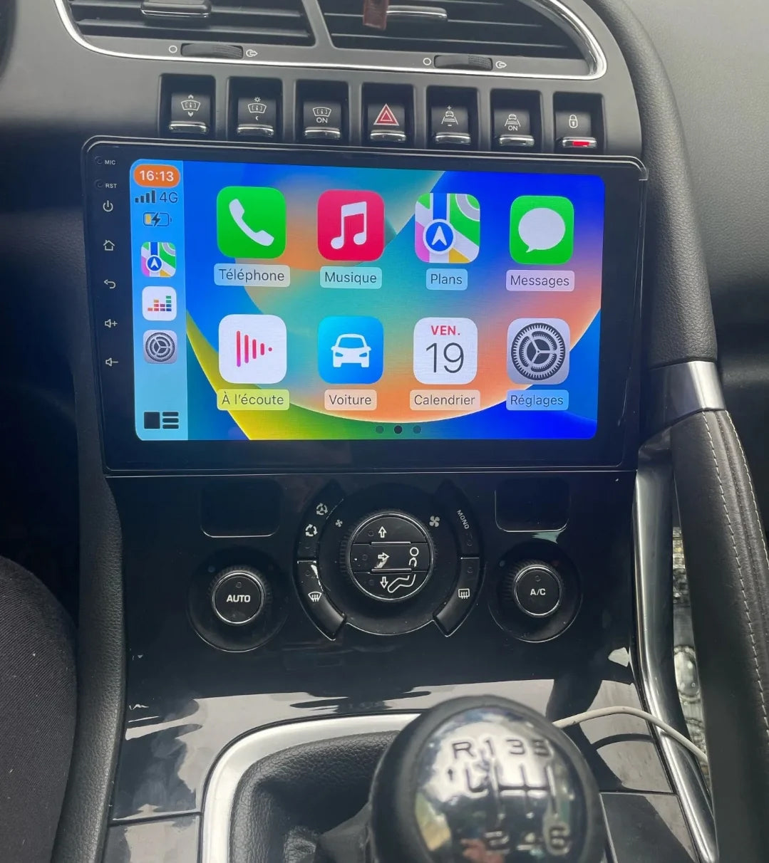 Ecran Apple CarPlay Android Auto Peugeot 3008 / 5008 (2009-2016)