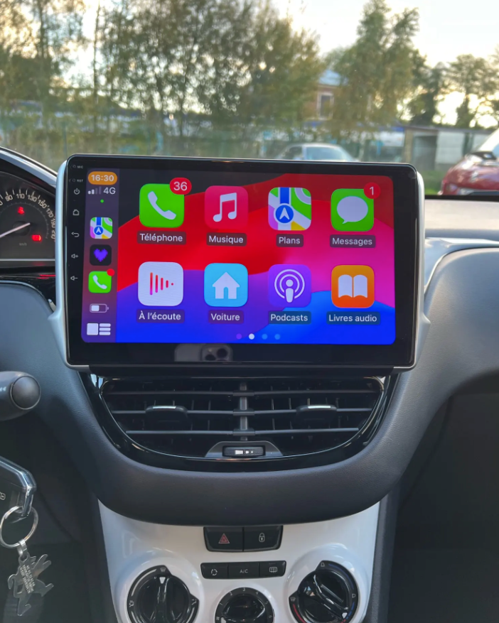 Ecran Apple CarPlay Android Auto Peugeot 208 / 2008 (2012-2018)